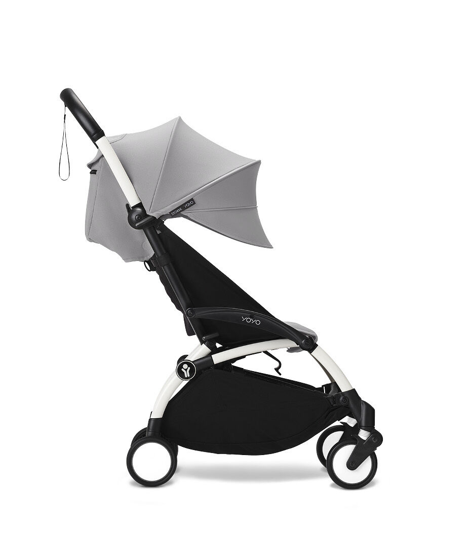 YOYO³ stroller from 6 months, Stone with White Frame, mainview galery image 7